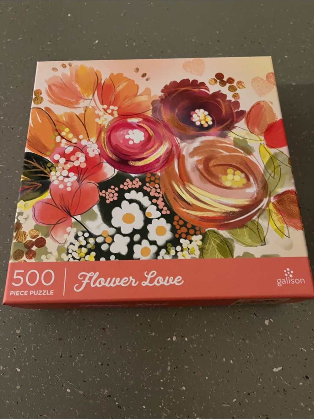 Galison "Flower Love" 500-Piece Puzzle
